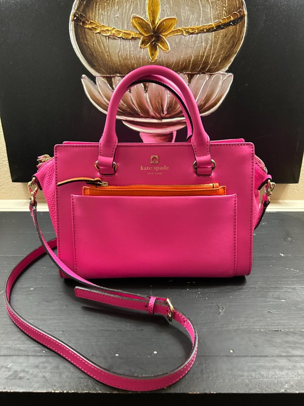 Kate Spade Hadley Purse & Kate Spade Grey Street Wallet - Picture 2 of 15